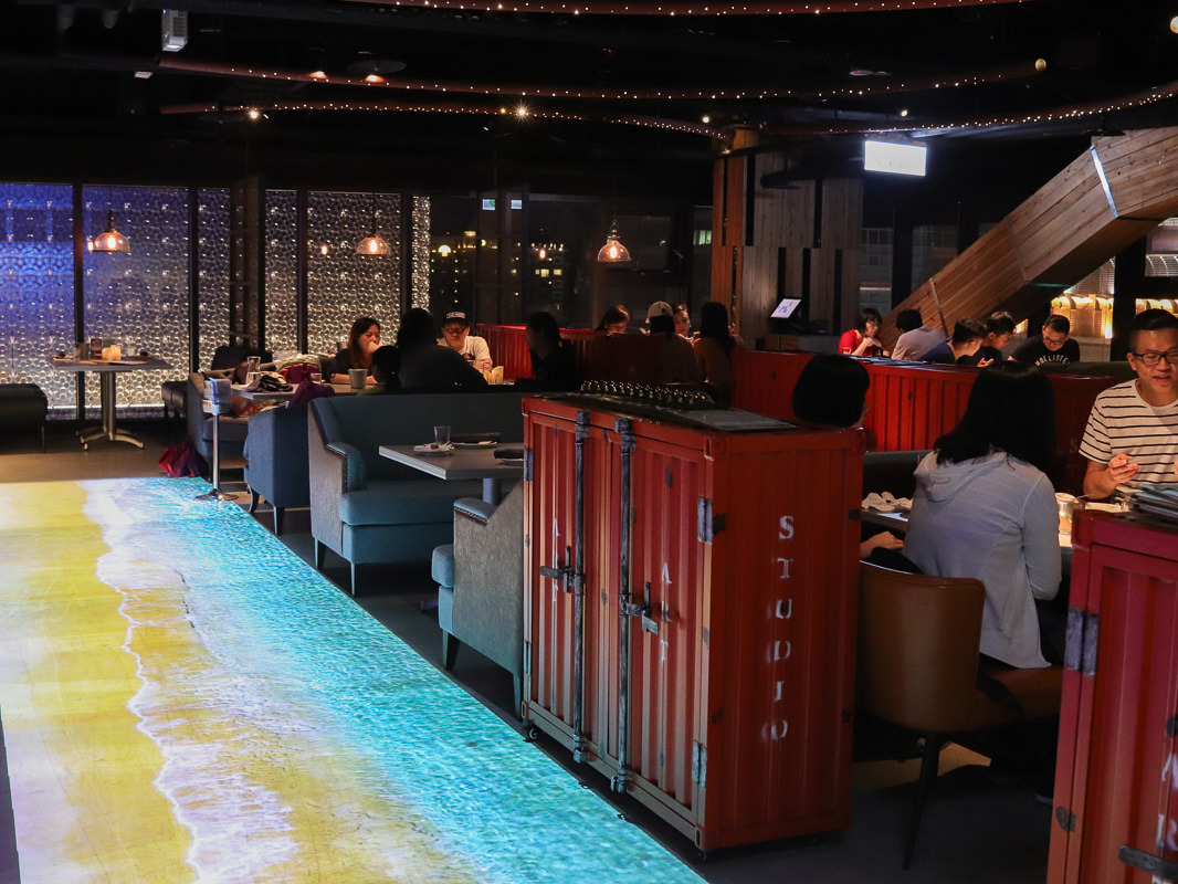 花酒蔵海鮮吧-台北最時尚海鮮餐廳！坐擁信義區百萬夜景的潮食文化