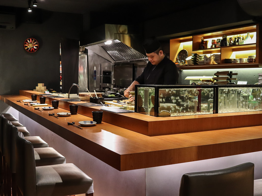 台北無菜單料理-竜壽司割烹》精采絕倫的手藝，味蕾最高級的享受/中和環球美食/全預約制