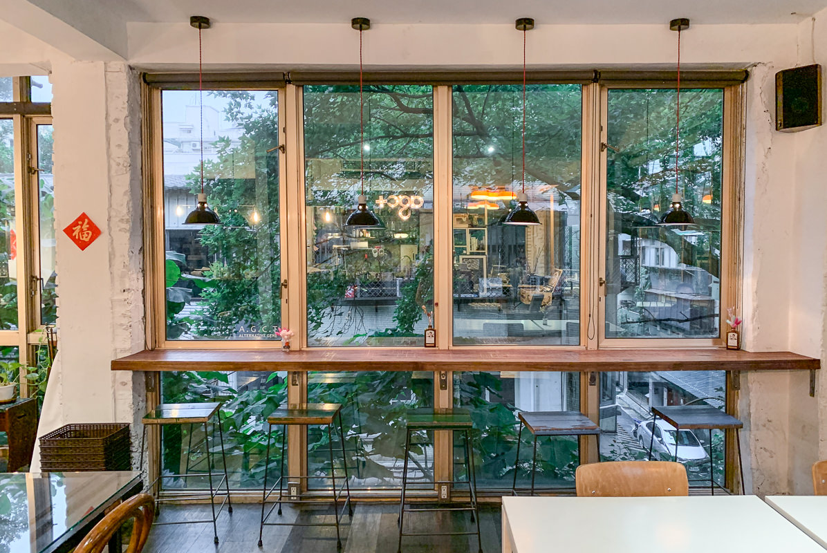 AGCT apartment|台電大樓不限時wifi咖啡廳，大玻璃窗與綠意交織的美好空間/大安區/菜單