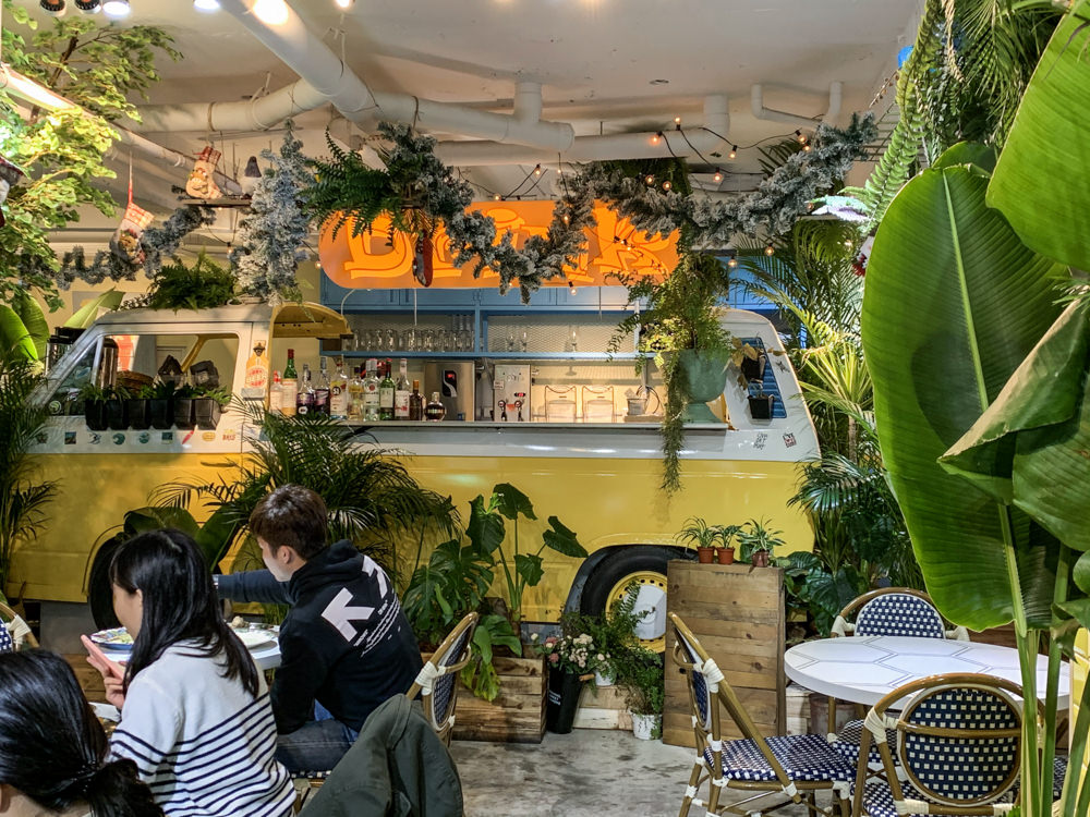 西門超美咖啡廳JAI宅，都市叢林滿滿植栽的繽紛世界，菜單介紹餐點推薦