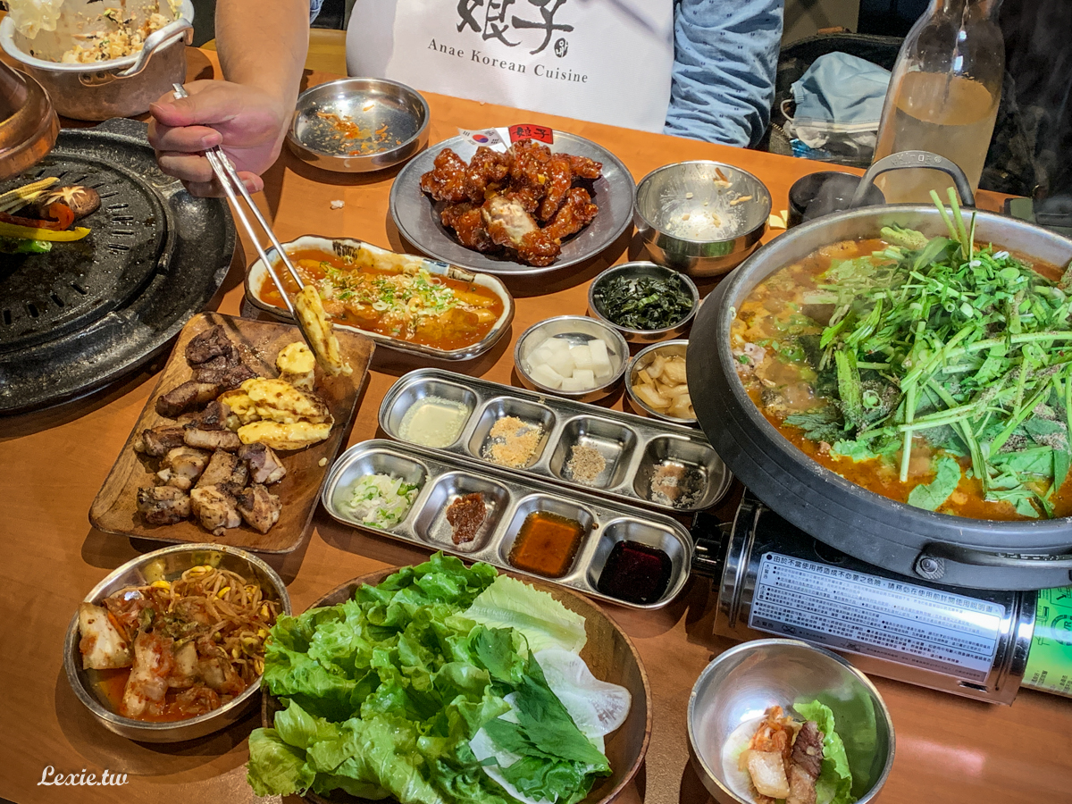 台北韓式料理/韓式烤肉|娘子韓食，韓國人都愛的韓式炸雞！料理烤肉炸雞通通好吃
