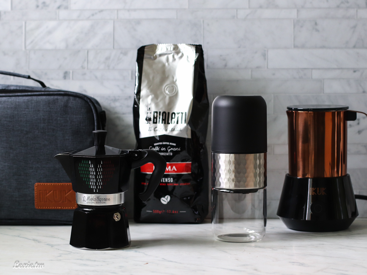 Bialetti摩卡壺、IKUK奶泡機、磨豆機推薦！輕鬆做出咖啡廳水準的拿鐵 @Lexie&#039;s Blog寫食派