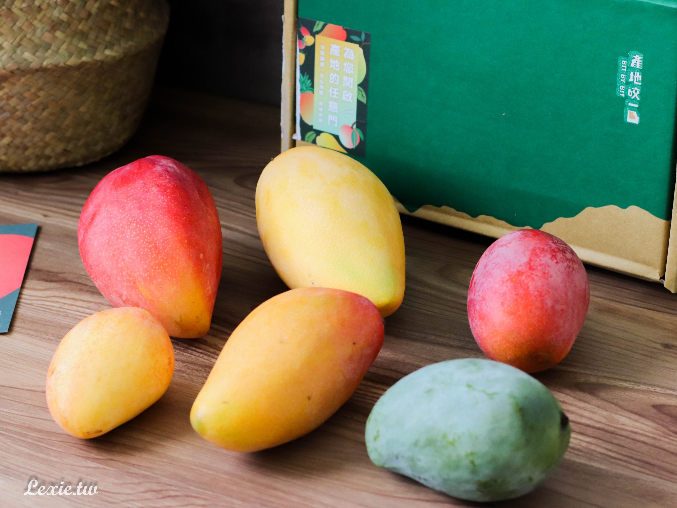 芒果禮盒推薦|產地咬一口芒果小吉盒，一盒吃到六種品種的芒果！